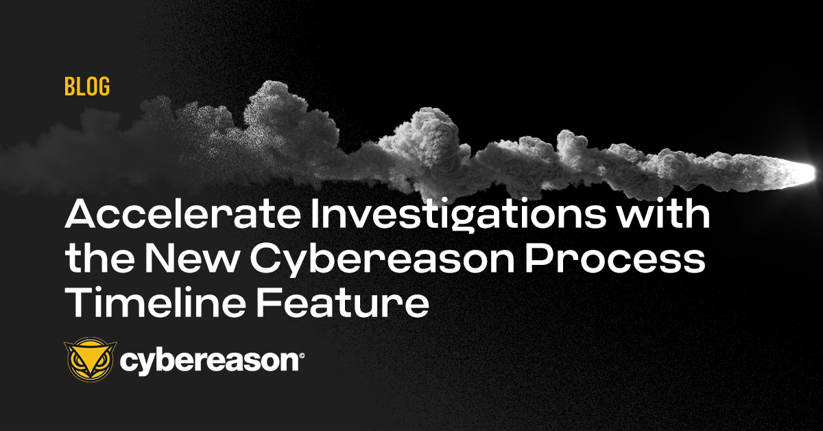 Accelerate Investigations with the New Cybereason Process Timeline Feature