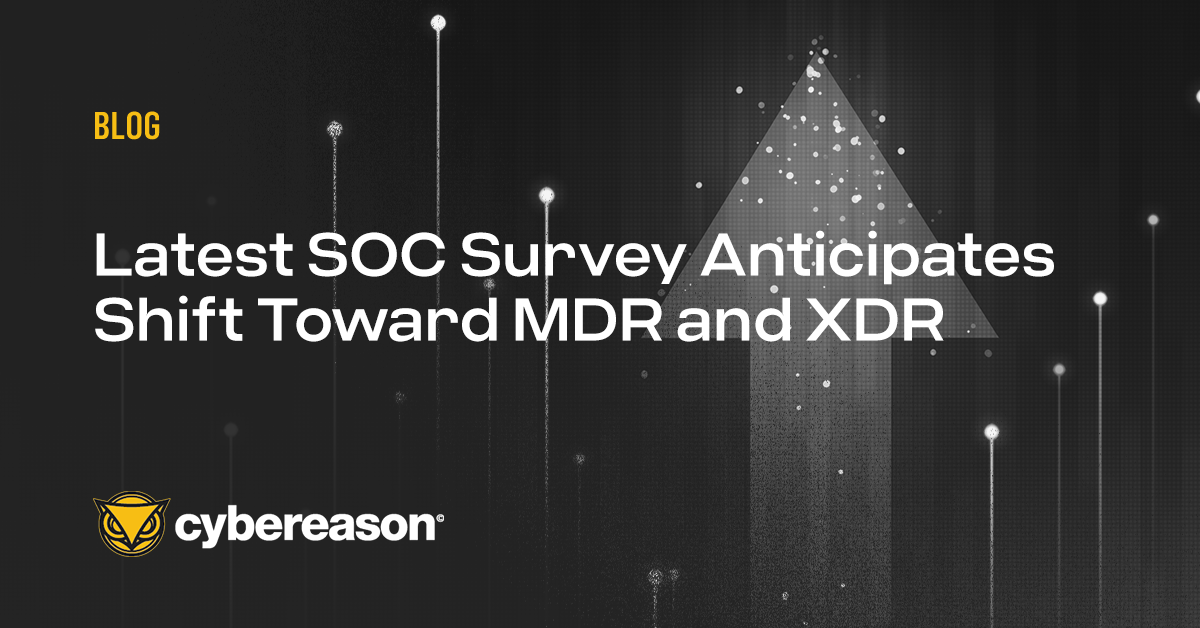 Latest SOC Survey Anticipates Shift Toward MDR and XDR