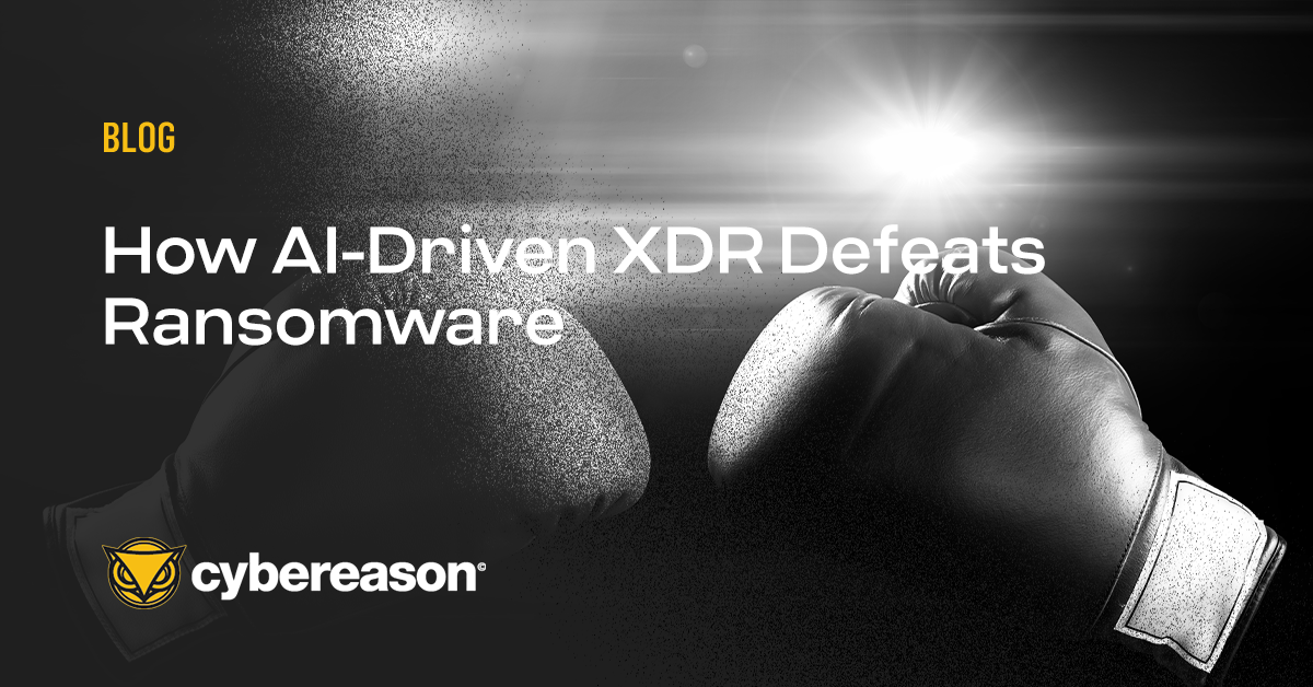 How AI-Driven XDR Defeats Ransomware